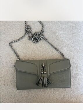 Women's Vince Camuto Leather Tassel Crossbody Bag